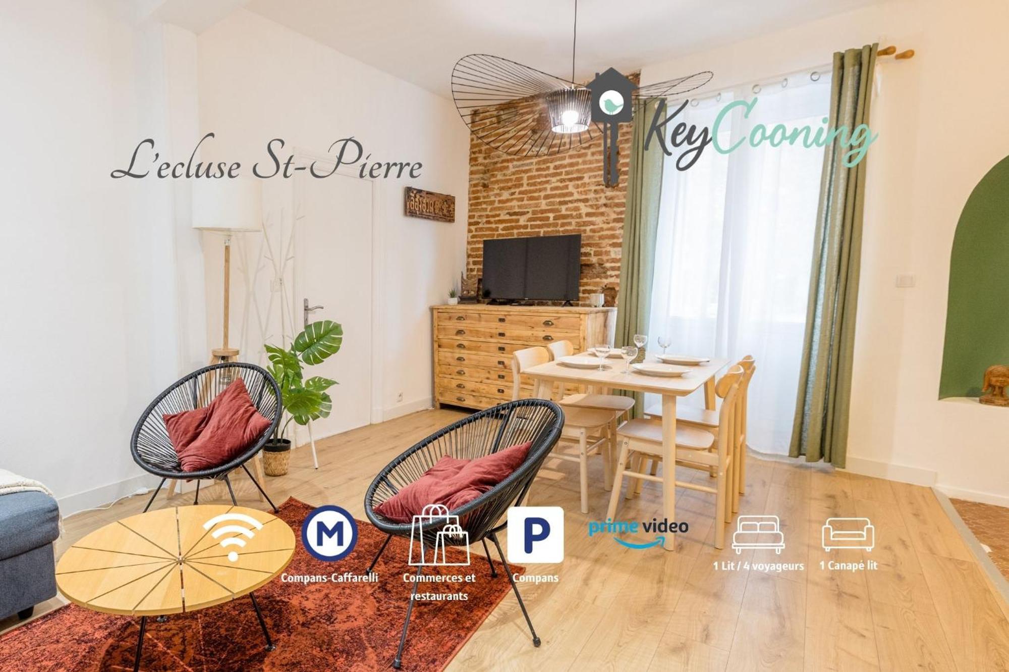 Apartament L'Ecluse St-Pierre Tuluza Zewnętrze zdjęcie